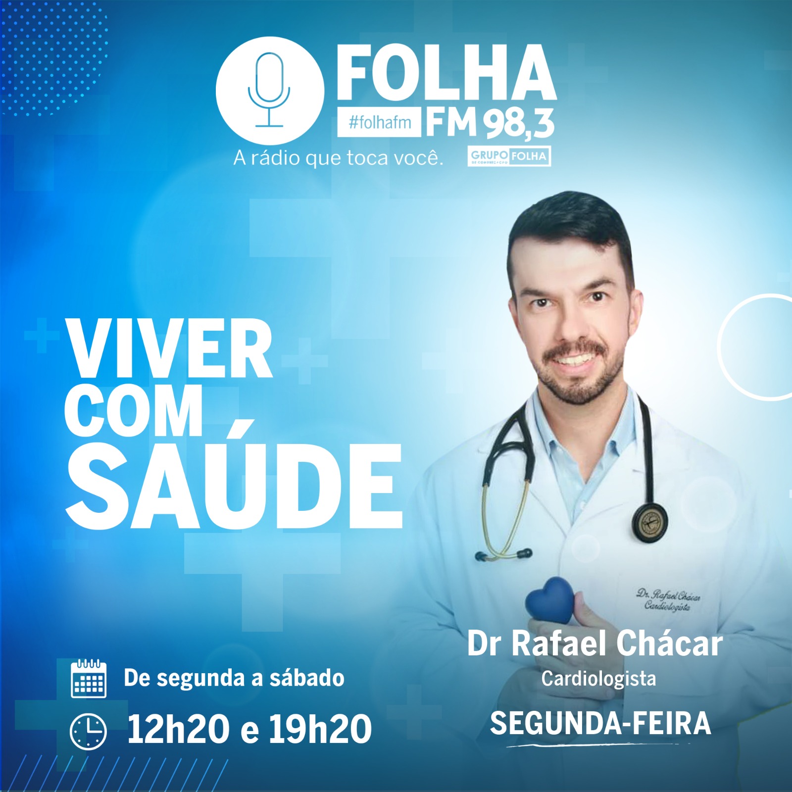 Leia mais sobre o artigo Programa -Viver com Saúde-Dr- Rafael Chacar#1472